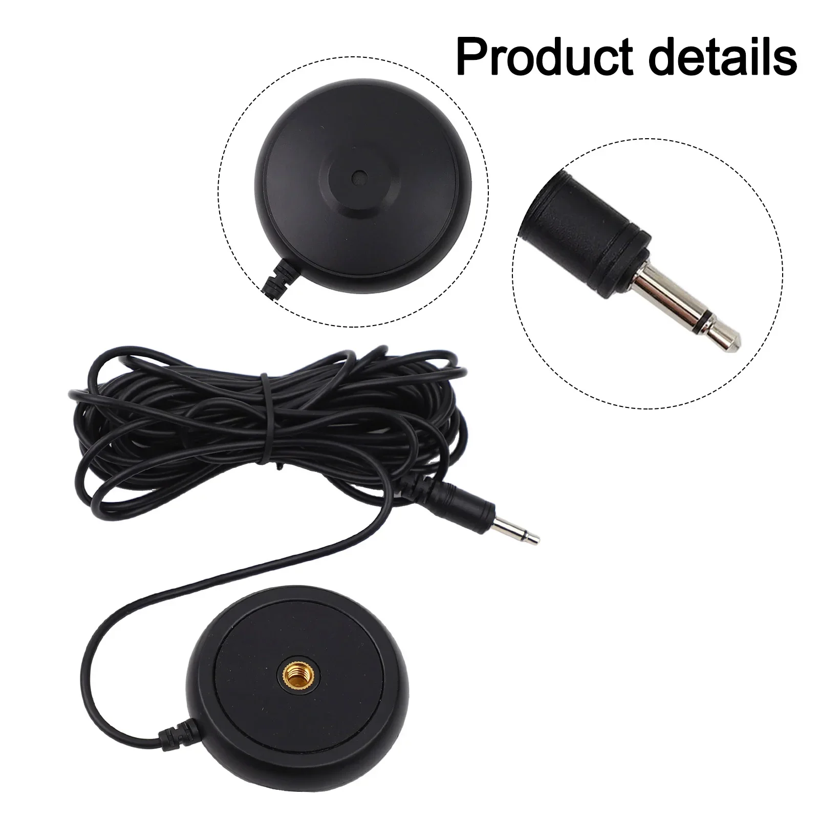 Desktop 3.5 Mm Measurement Mic For AV Receiver Room Correction Accurate Speaker Level Calibration Home Theater Setup Tool