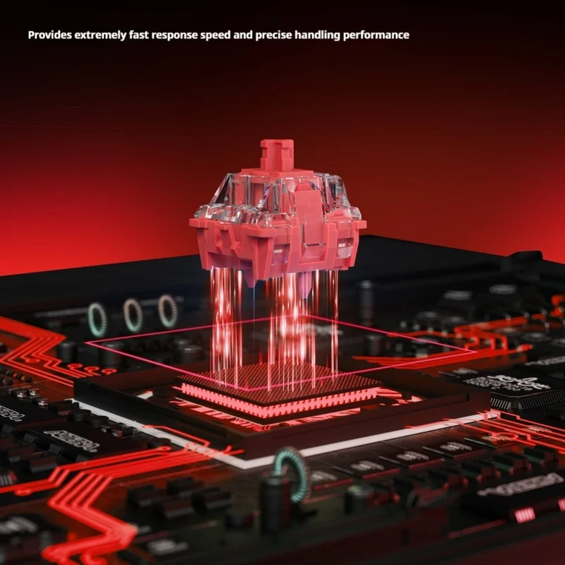 EWEADN Zap68 Pro Max Magnetic Switch Mechanical Keyboard Wireless Tri-Mode Gaming Customized Magnetic Jade Switch