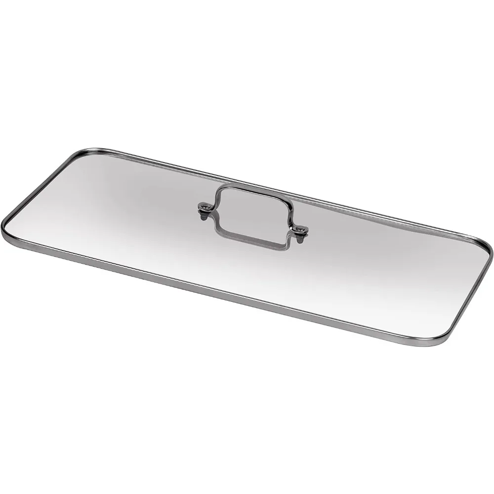 Indoor Smokeless Grill 1500W with Smart LED Touch Screen, Tempered Glass Lid, 2 Removable Ceramic Nonstick Grill