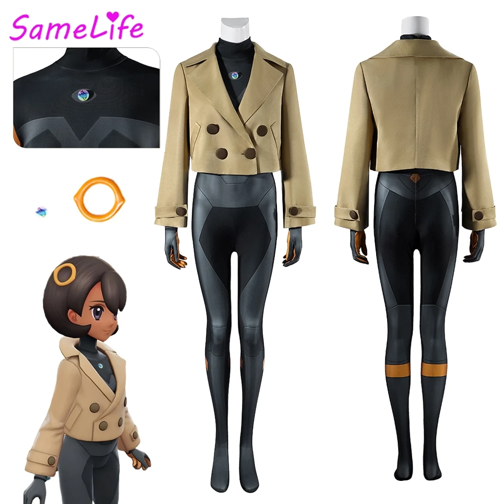 

Legend Z to A Emma Cosplay Fantasy Clothing Anime Cartoon Costume Disguise Halloween Adult Women Roleplay Fantasia Party Outfits