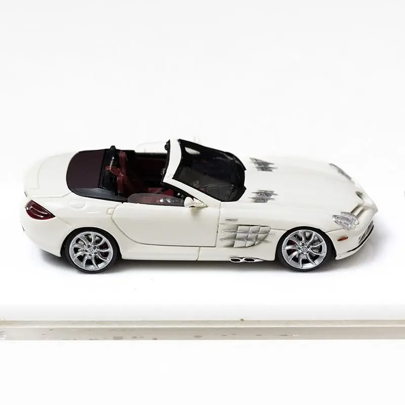 MJ – modèle de voiture en résine Convertible à deux portes, échelle 1:64, Benz SLR, jouet de collection, cadeau, affichage Souvenir, ornement