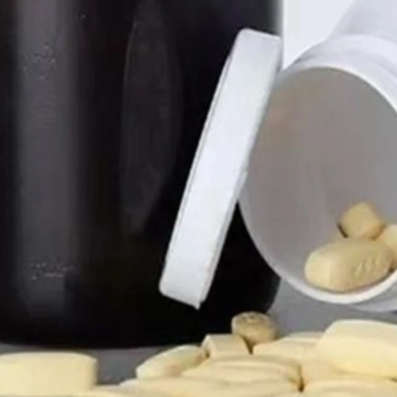 1pcs 130/150ml Empty Plastic Bottle Health Supplements Vitamin Tablet Refill Bottle With Pull-Ring Tear Off Cap Pill Container