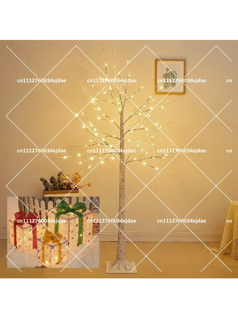 Dimmable LED Birch Tree Lamp, Fairy Glow Decorative Lighting for Garden, Wedding, Party, Indoor Outdoor Use