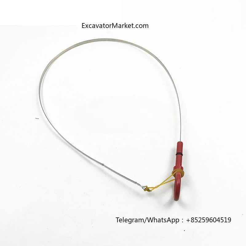 Excavator Parts For Volvo EC210-240B-290B-360B engine oil dipstick oil sleeve accessories high quality accessories