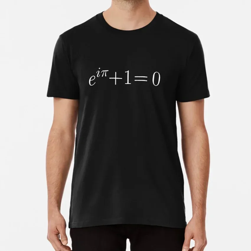 Math Mathematics Science Euler Exponential Pi Numbers Circle Formula Tee Euler's Identity Fashion Funny Quality Printing shirt