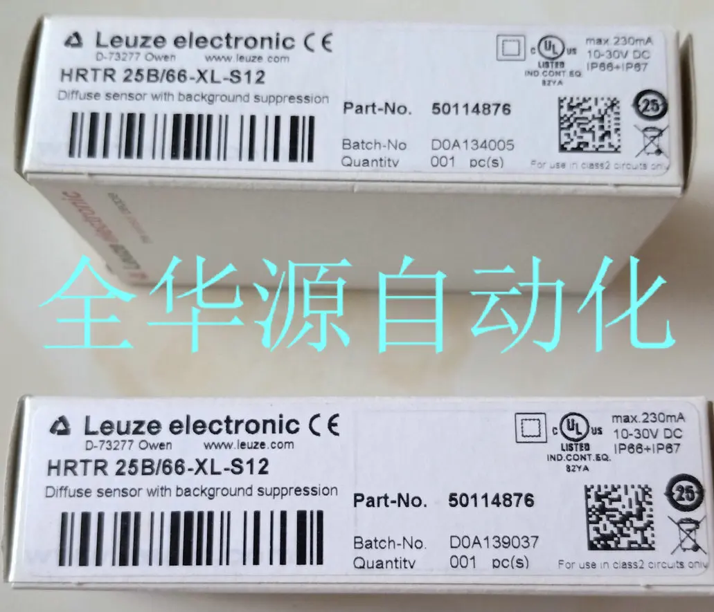 September Leuze Labor Metering Photoelectric Sensor HRTR 25B/66-s12