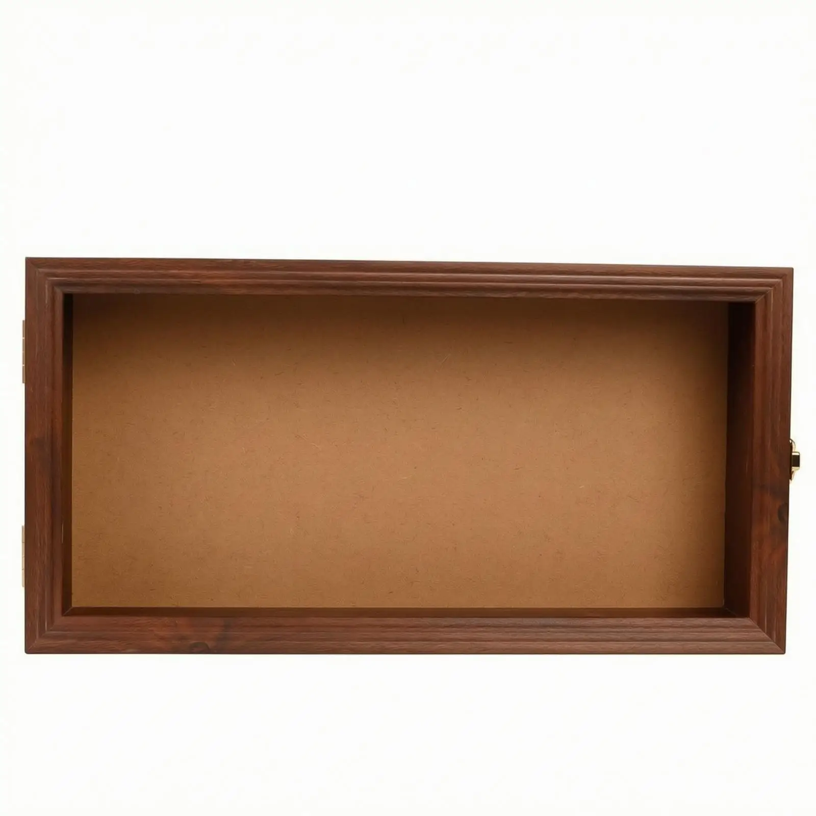 Wall Hanging Plush Doll Display Frame MDF Shadow Box with Hinged Front and Latch for Figure Collection Storage Organizer Case