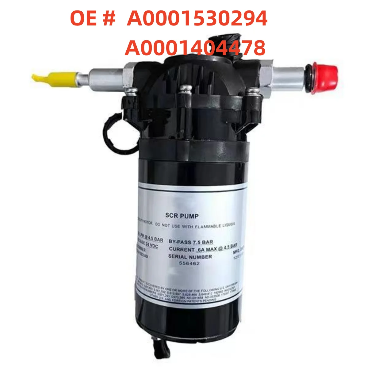 

high quality 21150334D A0001530294 A0001404478 SCR Urea Pump Motor For Mercedes-Benz Actros Atego Axor Heavy Duty Truck