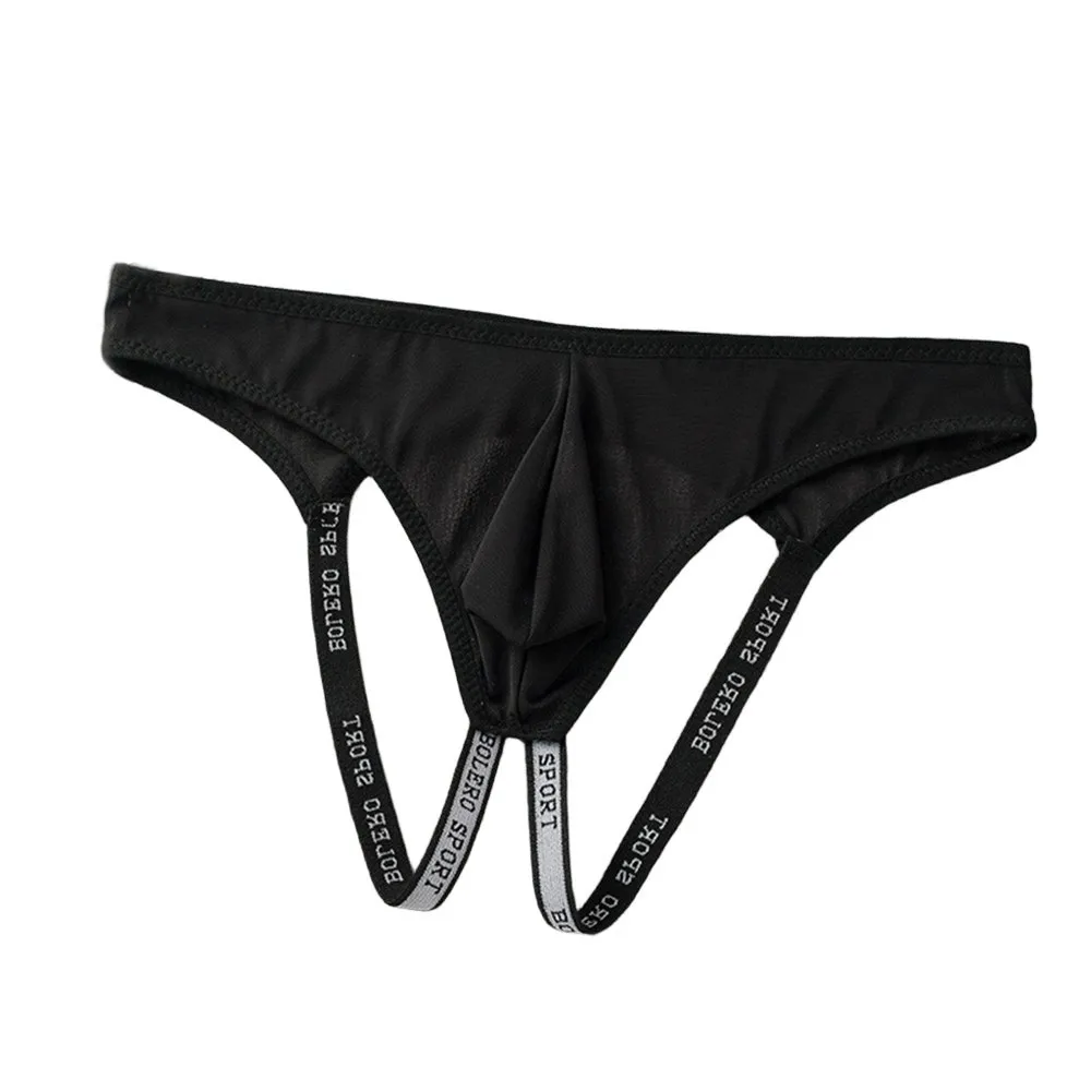 

Sexy Thongs Gay Underwear Men Jockstrap Mens Panties Cotton Men Thong Bikini String Homme Cueca Tanga Low Waist Sissy Jock Strap