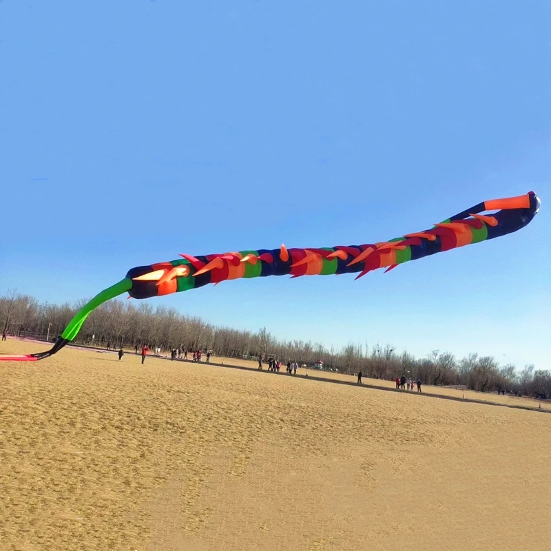 20m centipede kite flying large kites for adults kites soft kites nylon inflatable kites ultra large kite new kite fishing kite