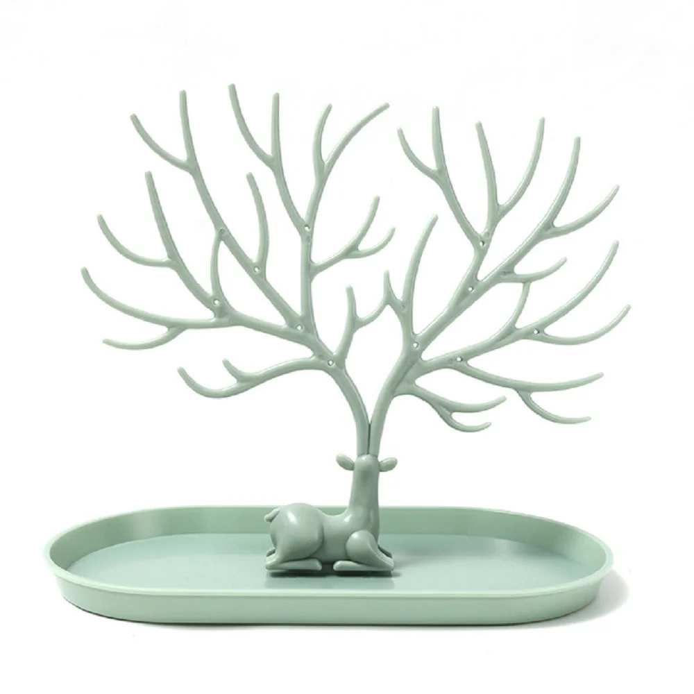 Tree Shape Jewelry Display Stands Antlers Earrings Necklaces Storage Frame Personal Jewelry Storage for Household Use