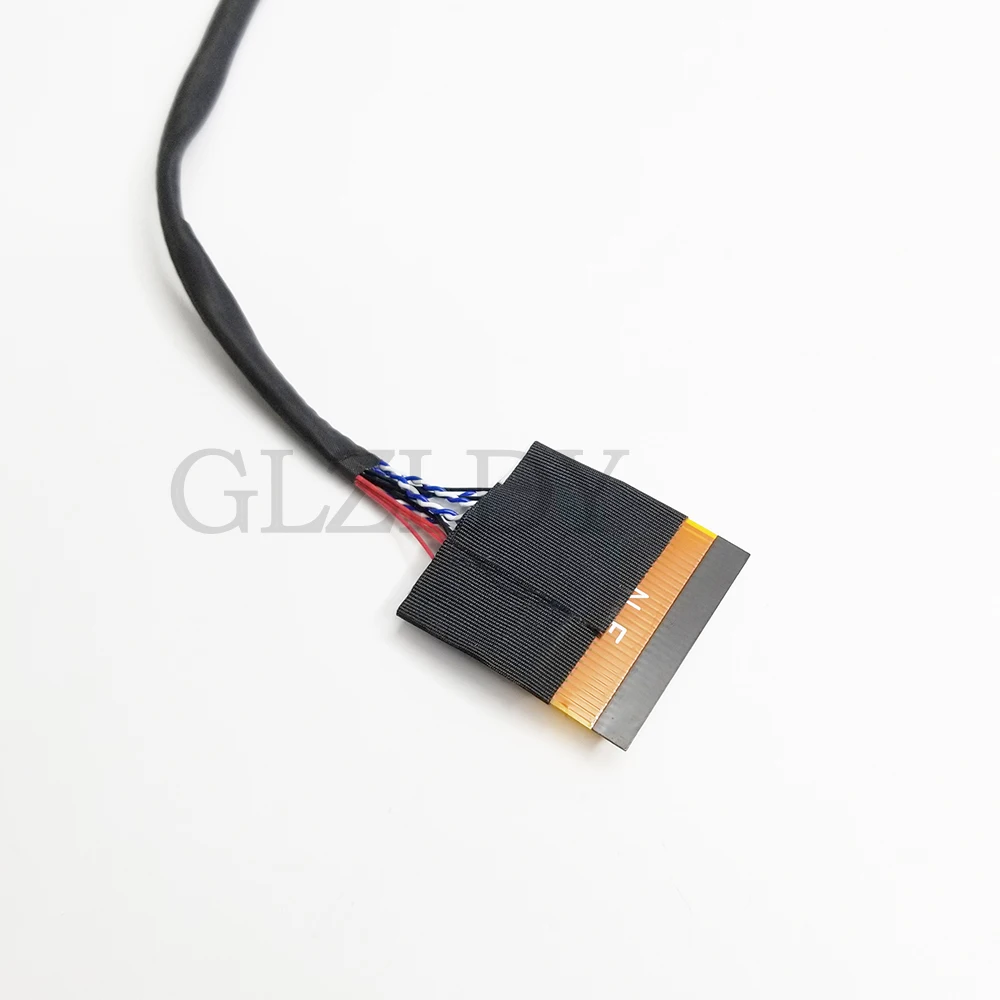 Кабель LVDS для CMO V216B1-L01 1366*768 LVDS 1 канал 8 бит 30P 1,0 шаг левая мощность FFC FPC Кабель ЖК-экрана Линейный провод 25 см