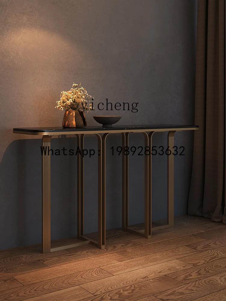 

new Chinese entrance table minimalist entrance table modern simple wall side cabinet home decoration accessories