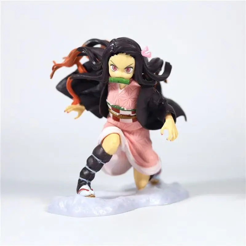 

Demon Slayer Nezuko Battle Action Figure - Anime Collectible Movable Doll Model Toy Gift