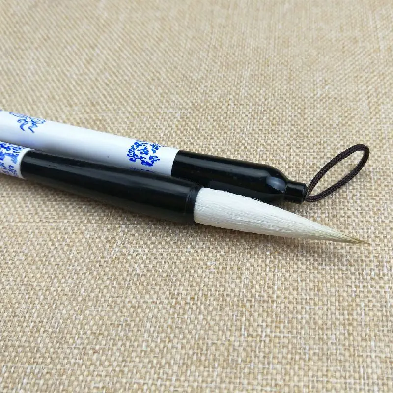 1pc Small Size Tip Chinese Calligraphy Pen Artist Painting Drawing Writing Brush School Office Supplies Student Stationery Prize