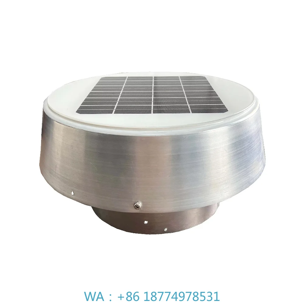 10 Inch Dia. Retrofit Attic Roof Ventilation Fan 530 CFM for Existing Wind Powered Roof Vent Whirlybirds Ventilation Creations
