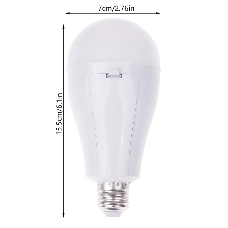 E27 AC85-265V Rechargeable Emergency LED Lamp Bulbs 20W High Brightness Light Bulb Outdoor Camping Fishing Portable Lamps Lights