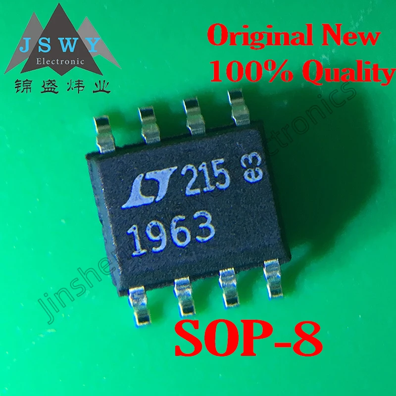 

LT1963 LT1963ES8 Silkscreen 1963 LDO Voltage Regulator IC Chip SOP-8 Package In Stock Free Shipping 1~50PCS