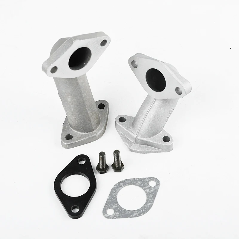 Intake Pipe Kit, Suitable For 50cc, 70cc, 90CC, 110cc, 125cc Pit Off-road Vehicles, ATV Motorcycle Carburetor Intake Manifold