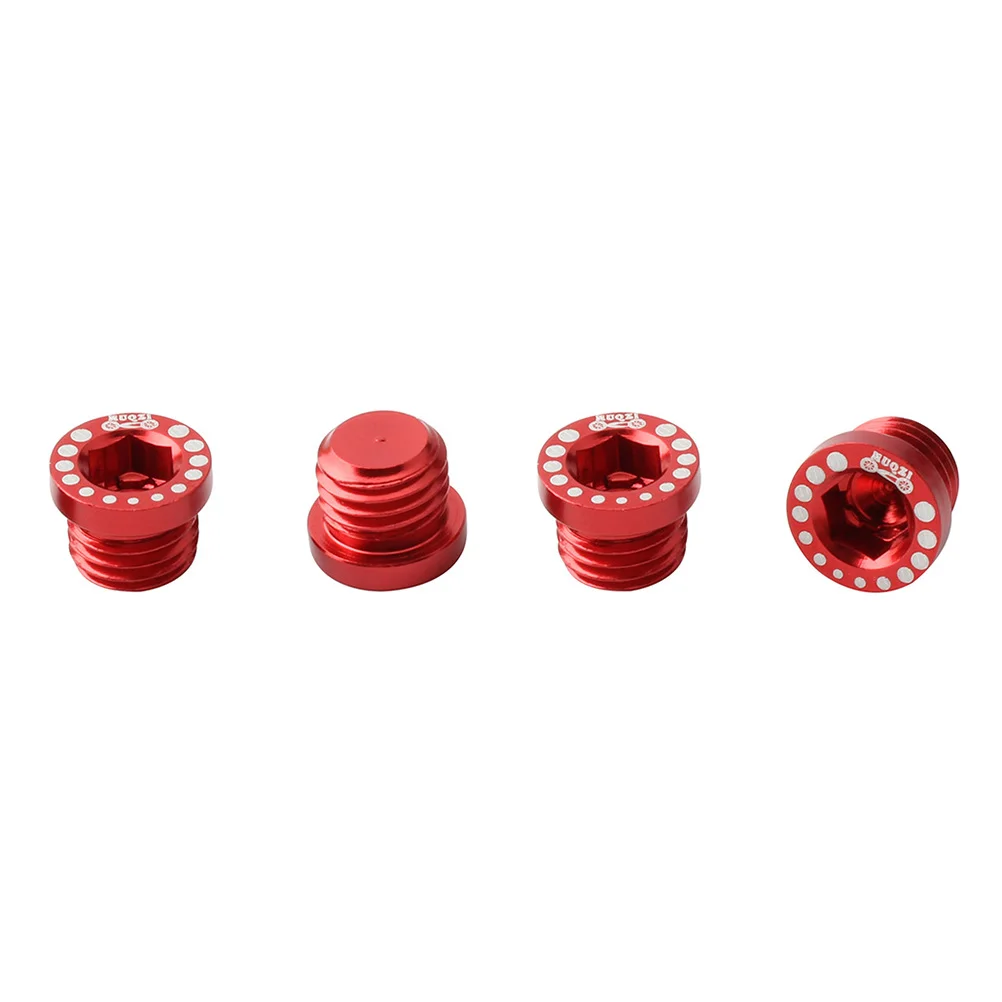 

4Pcs Aluminum Screw Bolt For Hole Boss Cantilever Brakes Post Mount Screws M10*125 Fixed Gear Road Bike Red