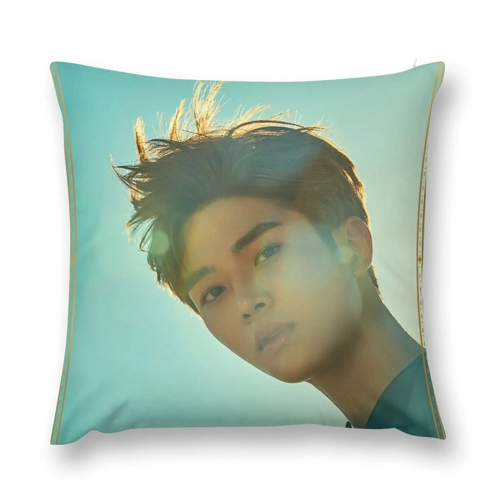 

SF9 Ro Woon - knight of the sun Throw Pillow Cushions Cover Decorative Cushion pillow