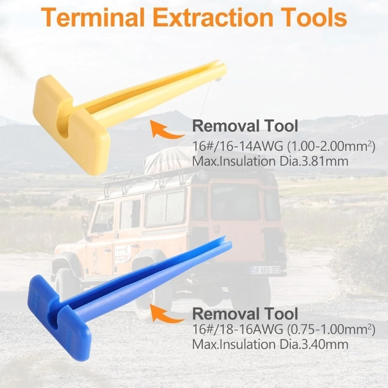  603Pieces Connector Bundle With 2, 3, 4, 6, 8, 12 Pin Varieties And Removal Tool