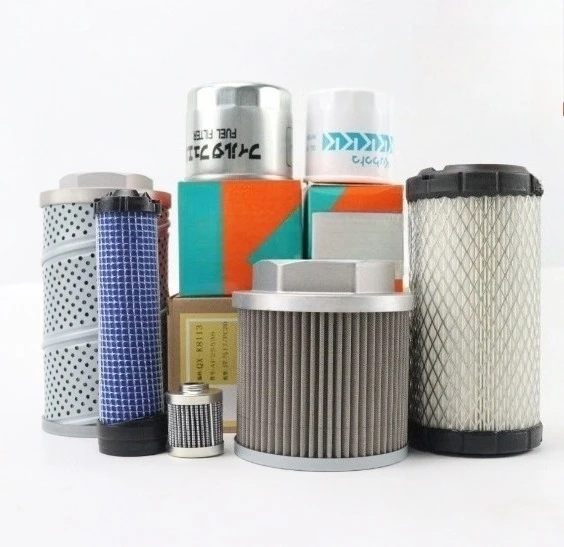 

15 17U Micro Excavator Hydraulic Oil Inlet and Return Diesel Air Filter Small Excavator Maintenance Parts Fast delivery