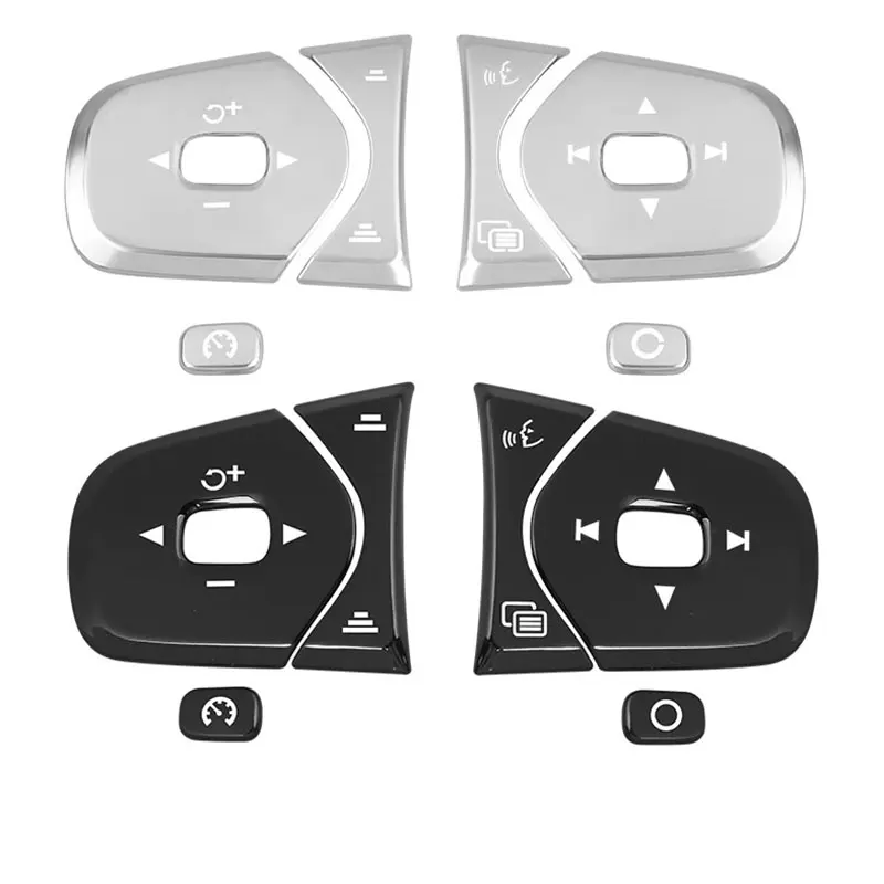 For Volvo S90 XC60 V90 S60 XC90 v90 v60 steering wheel trim sequin frame button interior trim supplies Decorative car stickers