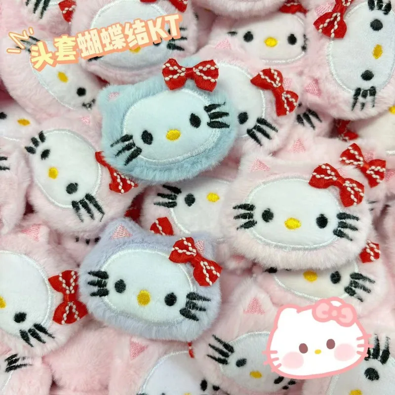 

Cartoon Anime Sanrio Cute Hello Kitty Dolls Accessories DIY Hairpin Brooch Bag Pendant Decorative Accessories Material Wholesale