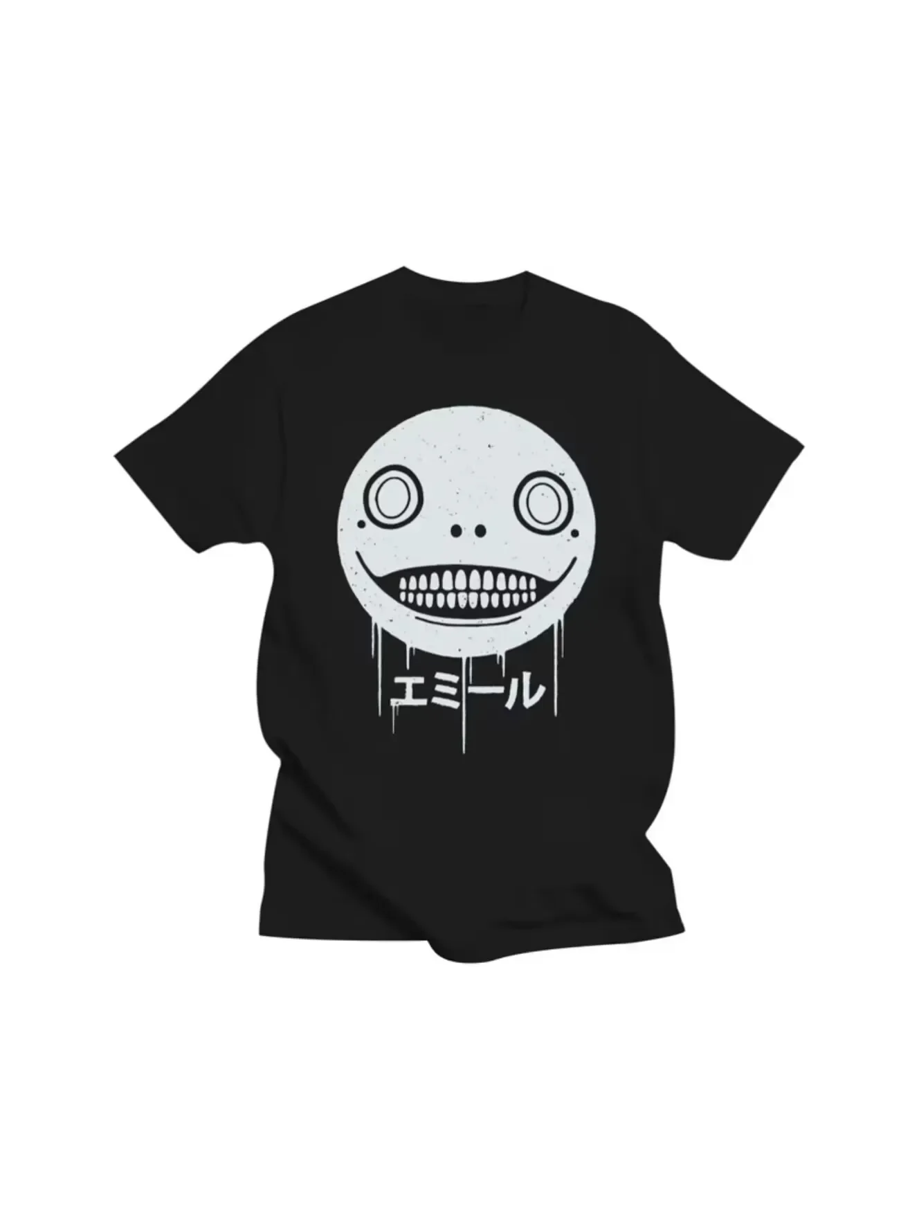 Fun Emil Nier Replicant Automata Game hoody for Men O Neck  T-Shirt  hoody Short sleeve hoodies Clothing 77899