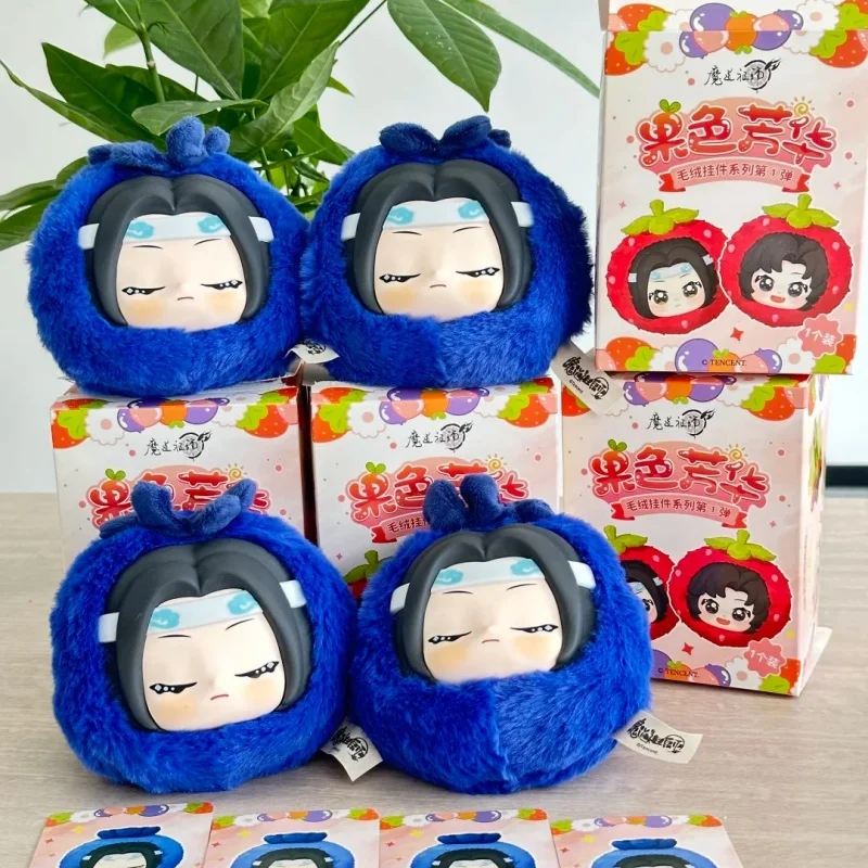 Original Mo Dao Zu Shi Fruit Fragrance Series Blind Box Mystery Box Anime Wei Wuxian Lan Wangji Pendant Toy Surprise Kawaii Gift