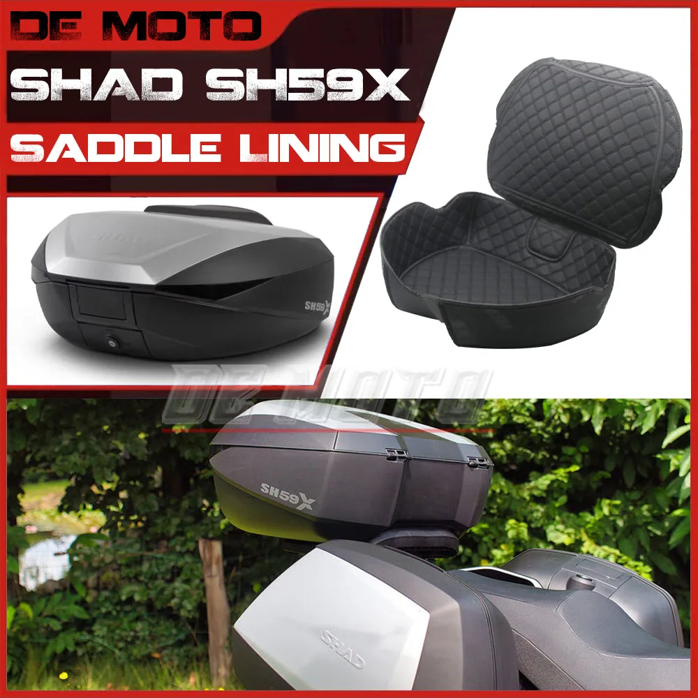 FOR SHAD SH59X Saddle Lining SH 59X SH59 X Trunk protection cover SHAD SH59X Noise-absorbing protective pad Premium Accessories