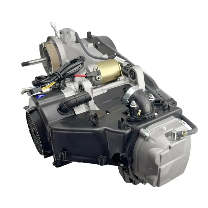 4-Stroke GY6 180cc 161qmk Engine Assembly – Long Housing Power