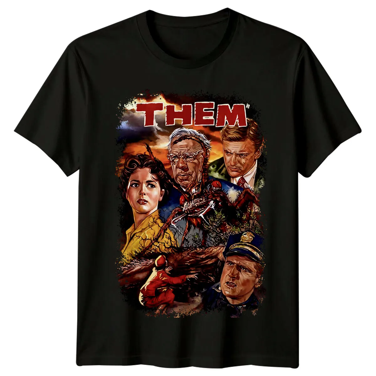 

Them! (1954) Movie Poster Inspired T-Shirt Retro 80s Tee