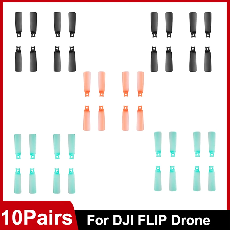 10Pairs (10CW + 10CCW) GEMFAN 4022F Opvouwbare PC Propeller 2.2in Pitch Props Speciaal Ontworpen voor DJI FLIP Drone