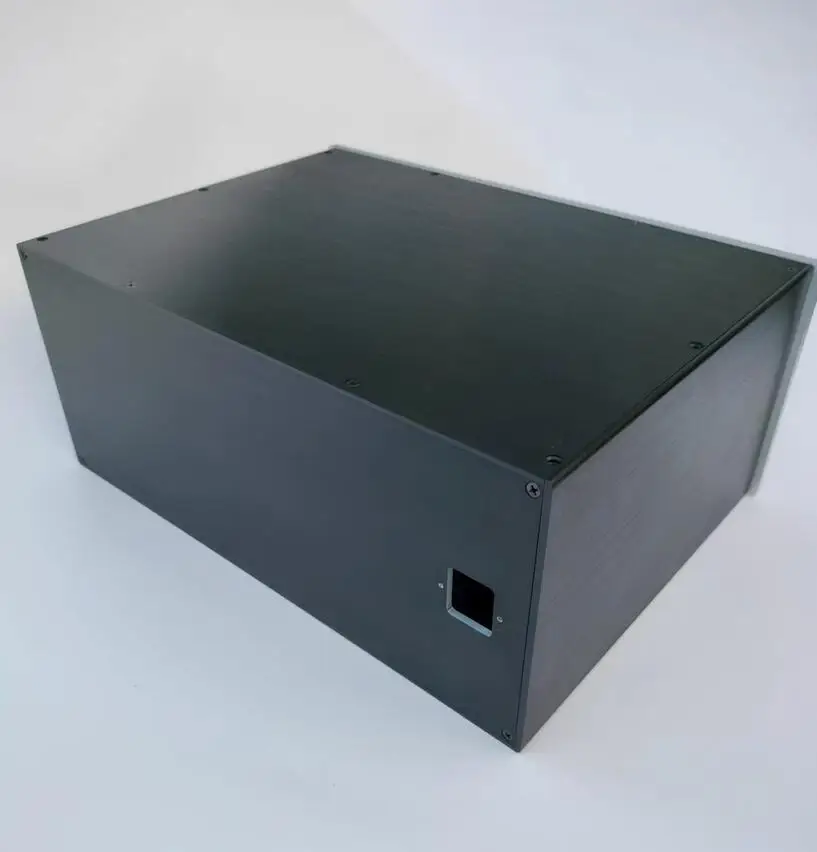

430*180 полностью алюминиевый корпус усилителя HIFI DIY, промышленный шкаф управления мощностью