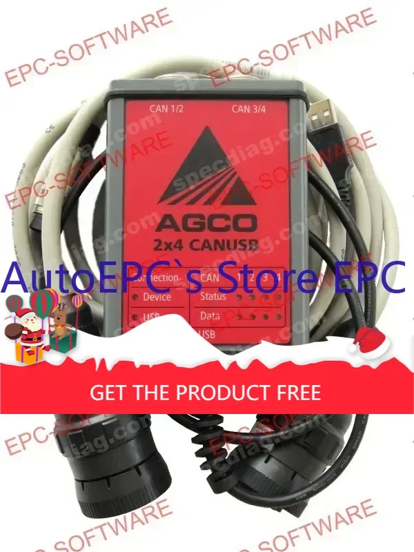 

ДИАГНОСТНЫЙ КОМПЛЕКТ AutoEPC AGCO (CANUSB)