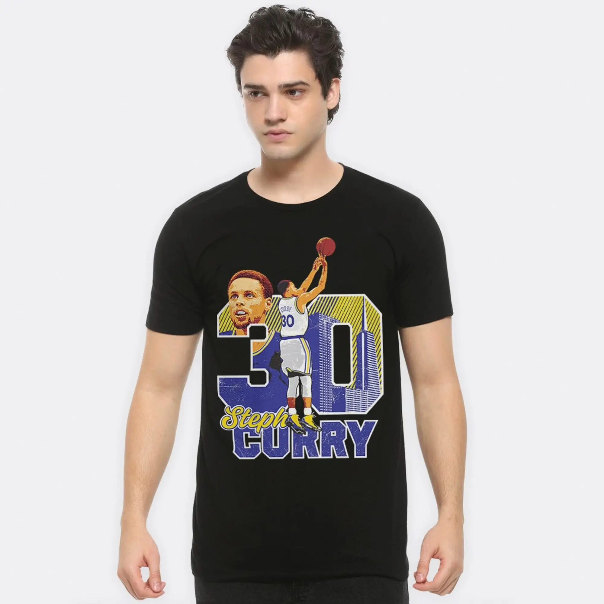 Stephen Curry 30 T-Shirt, 100% Cotton Shirt, Men's and Women's Sizes (STC-830641)