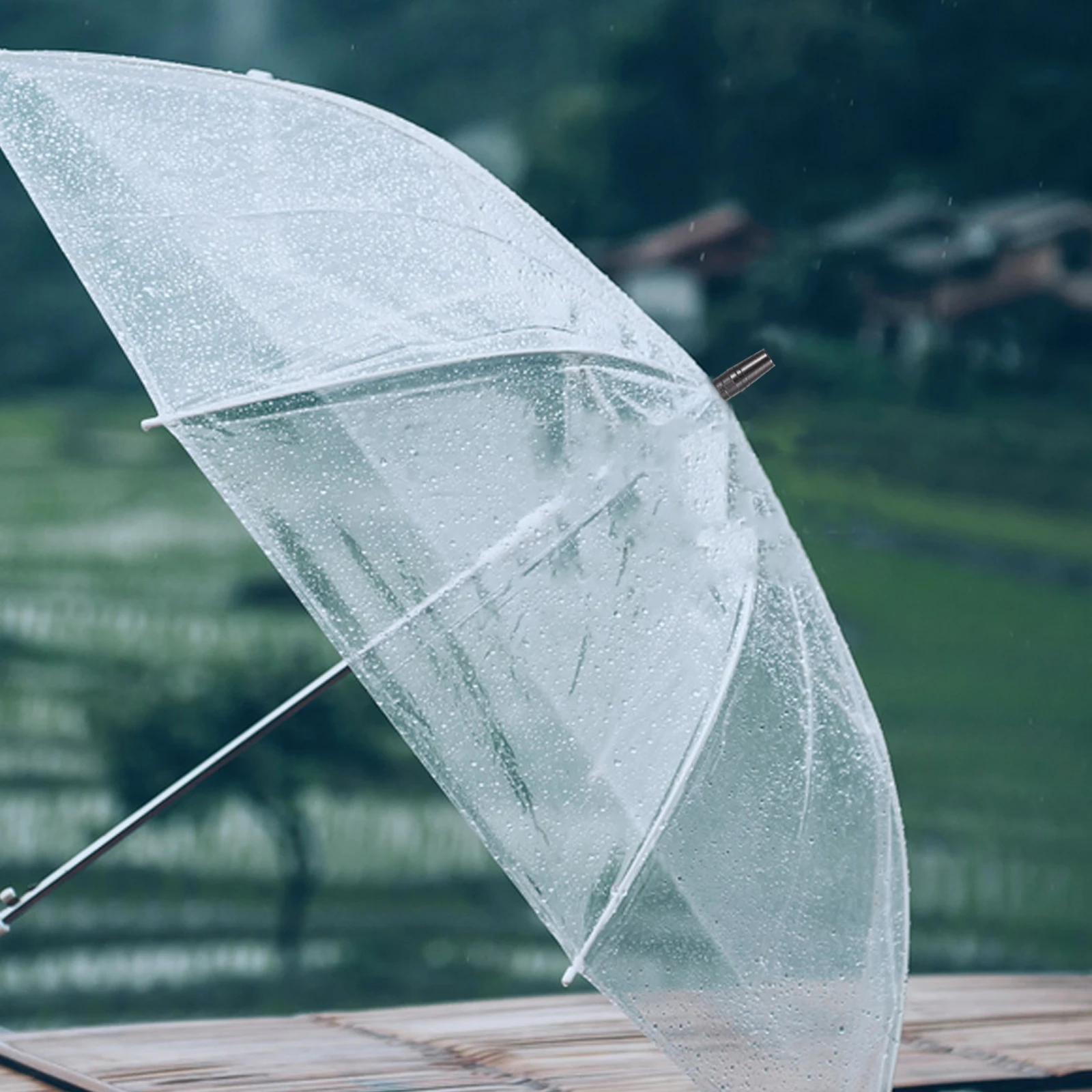 

2pcs Umbrella Replacement Metal Waterproof Long Pole Cane Long Pole Umbrella Caps End Cover Furniture Accessories