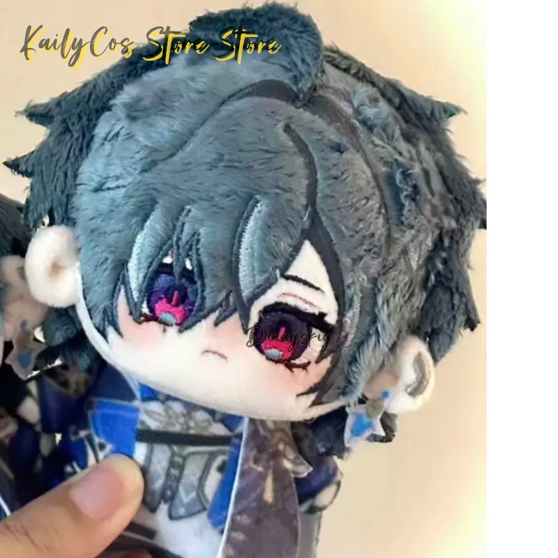 10cm Anime Genshin Impact Lohen Plushie Stuffed Lohen Plush Pandents Keychain Collectible Birthday Halloween Xmas Gifts - view 2