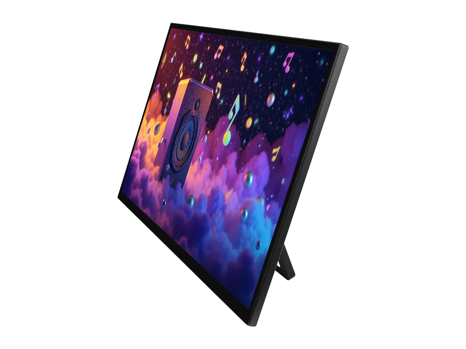 18.5inch Touch Monitor,Luckfox 18.5inch Touch Monitor With Stand,1920×1080, 120Hz , Mini HDMI / Type-C Display Ports,IPS Screen