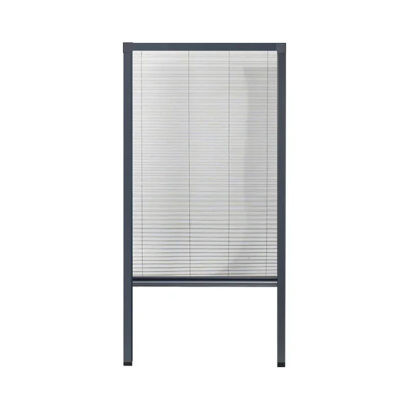 Trackless, no drilling, folding, sliding screen window, bathroom, retractable mosquito proof aluminum alloy customization