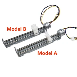 Stroke 80mm Linear Actuator DIY 3D Printer Mini 15mm Stepping Motor DC 5V 2-phase 4-wire Stepper Motor Screw Nut Slider Position