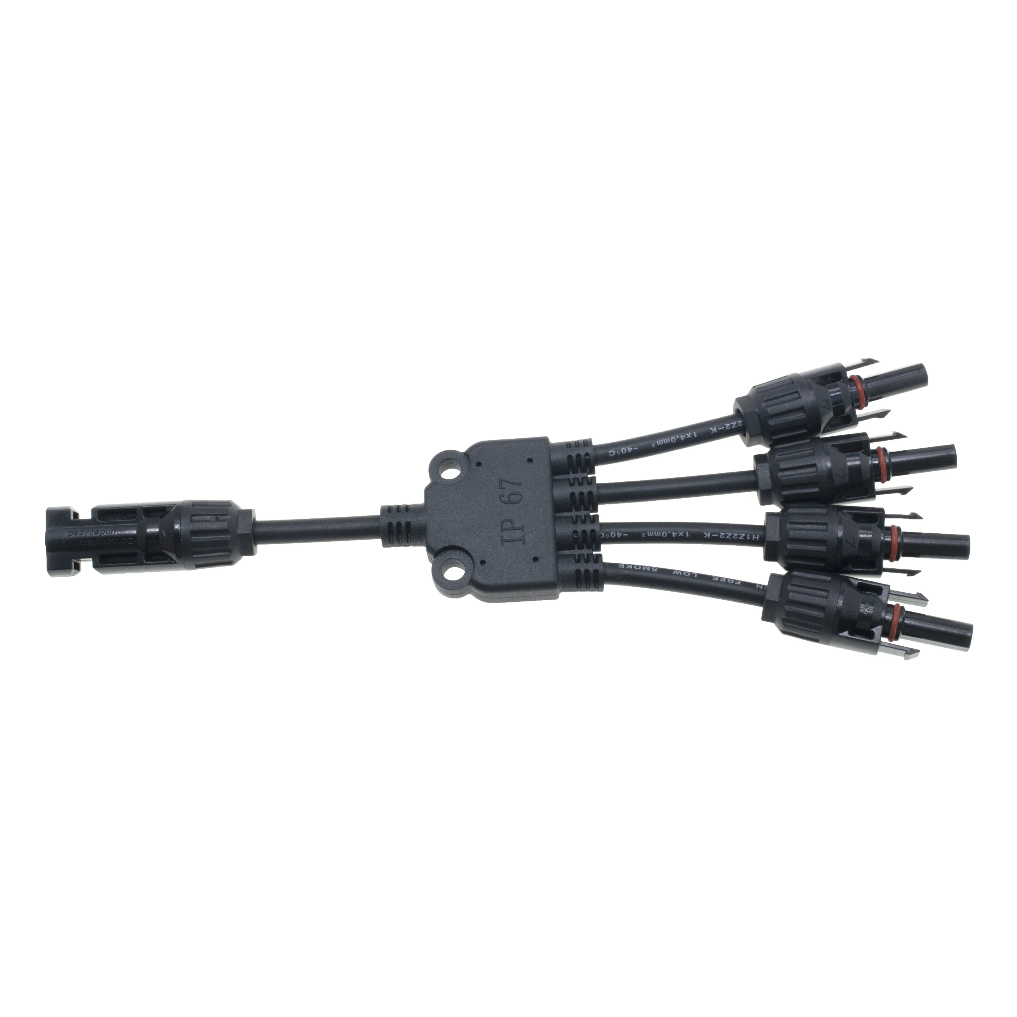 IP68 30cm Y5-Branch Solar Connector, Female To Male Extension Accessories, High Stability Solar Parts for Solar Panel Energy Con