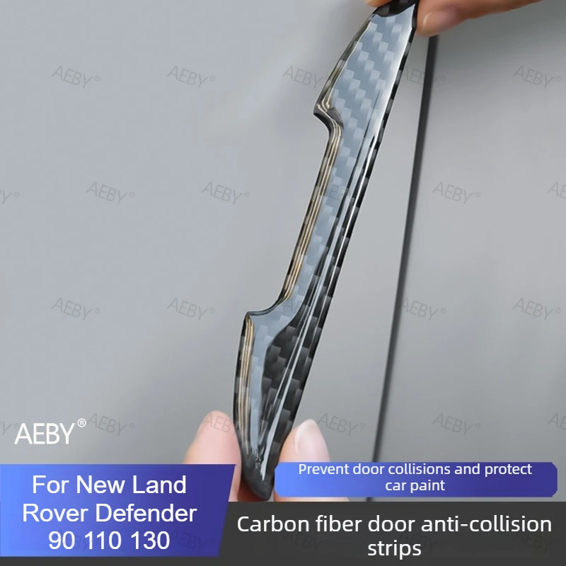 For New Land Rover Defender 90 110 130 Car door bumper cover anti scratch rubber protective strip Car Exterior Accessories view 2