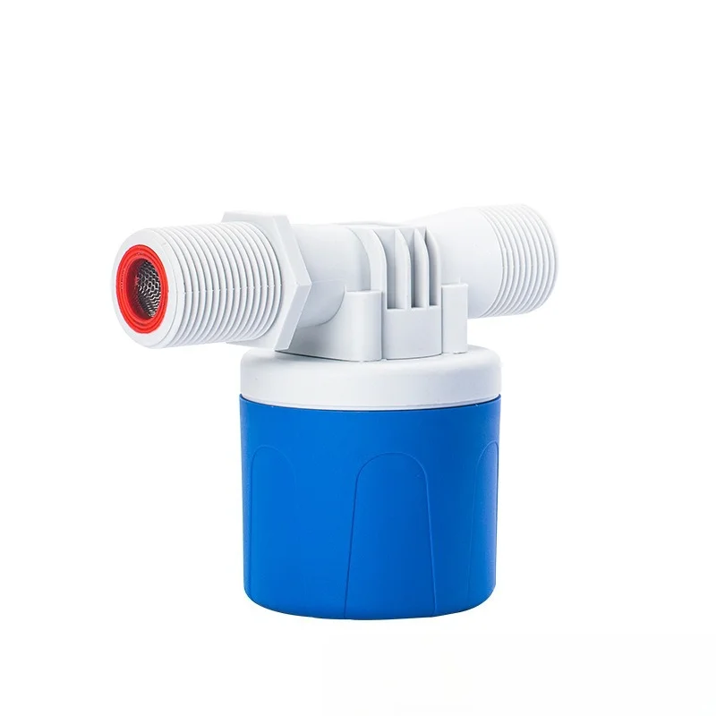صمام تعويم صغير للإغلاق التلقائي مقاس 1/2 بوصة لا يتطلب طاقة، وحدة تحكم أوتوماتيكية في مستوى المياه لخزان المياه