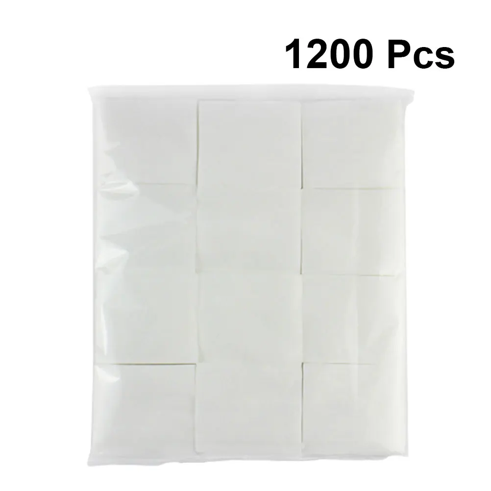 

1200pcs Disposable Cotton Pads Portable Makeup Remover Pads For Face Skin Care Nail Polish Removal White Facial Rounds