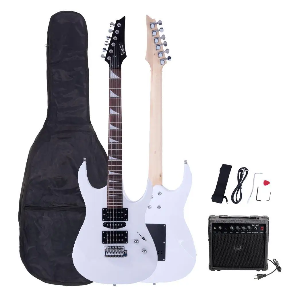

New White 170 Style Electric Guitar with 20W AMP & Accessories