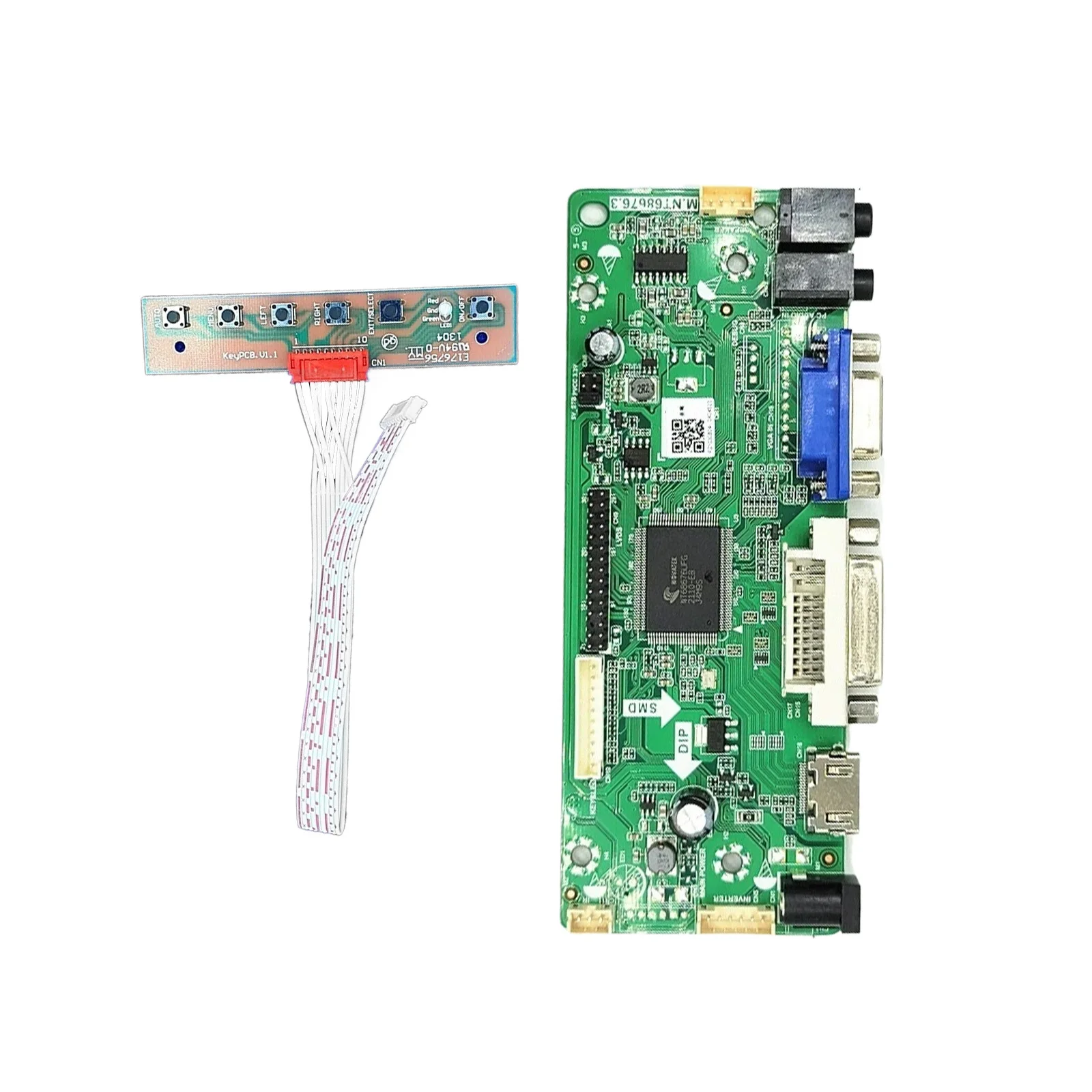 

Комплект контроллера LCD-монитора для аркадного автомата Arcade1Up, совместимый с дисплеем M170ETN01.1 и платой драйвера WYD170SKD-01