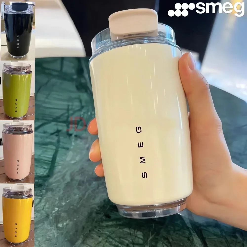 SMEG 240ML Beverage Cup Travel Portable Car Drinking Cup Stainless Steel Vacuum Leak proof 240ML Coffee Thermos